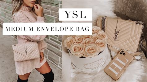 ysl marble pink envelope bag|ysl envelope bag beige.